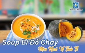 Soup Bí Đỏ Chay - Món Khai Vị Tinh Tế